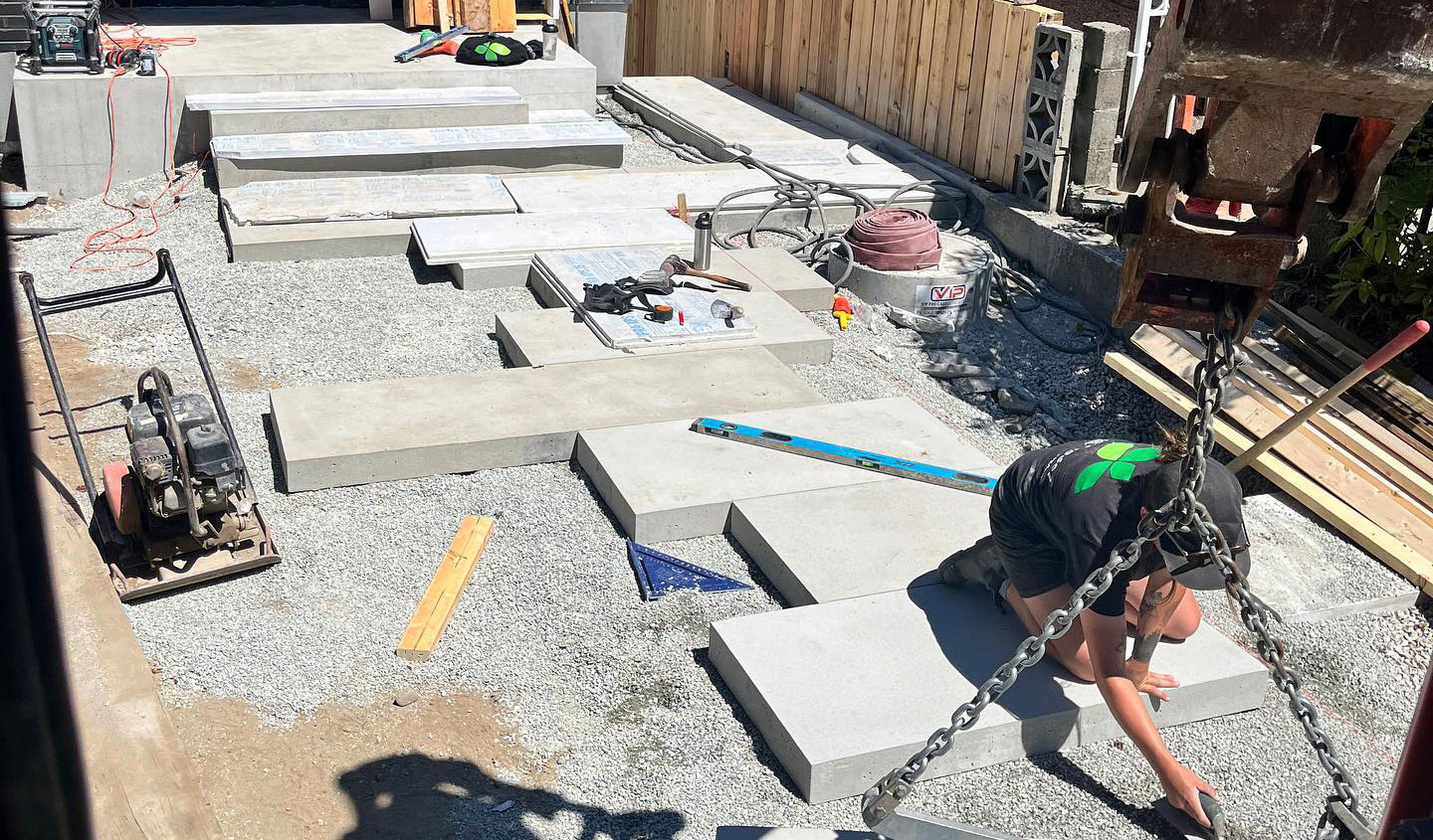 Hardscaping construction<br />